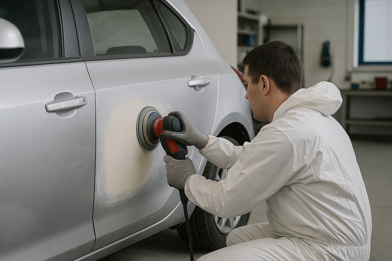 Préparation des surfaces, ponçage et finition